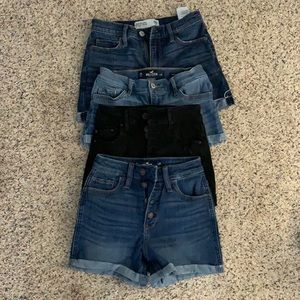 4 pairs Size 00 shorts